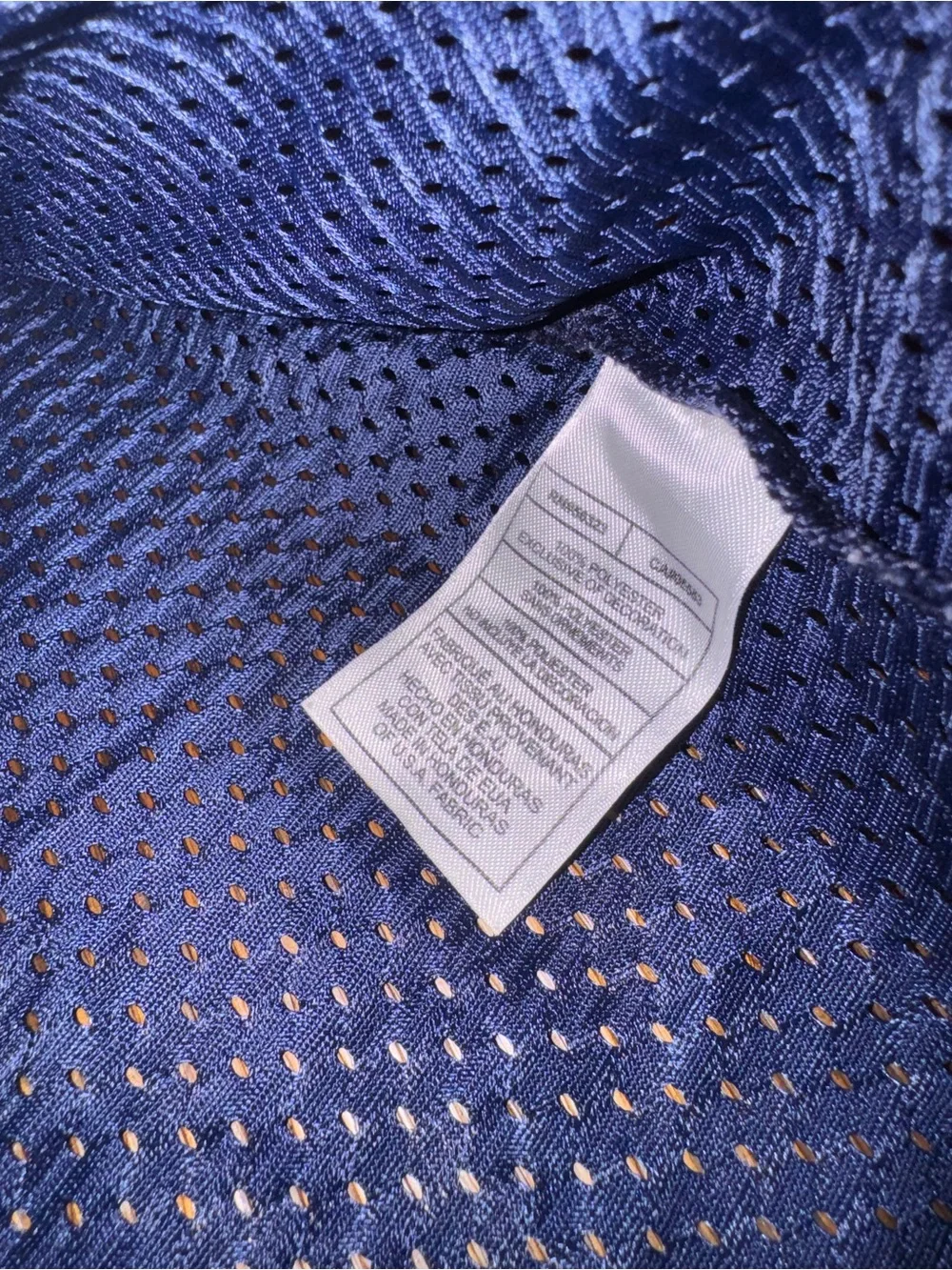 Nike Team Youth Medium Navy Mesh Football Practice Jersey